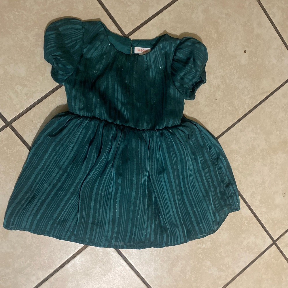 Teal Kids Dress